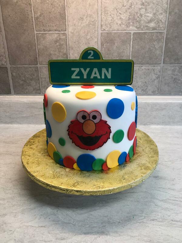 Sesame Street, Elmo's World Cake - Birthday Cake