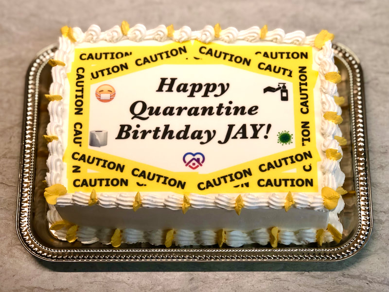 Coronavirus 2020 Birthday Cake - Quarantine 2020 Birthday Cake 