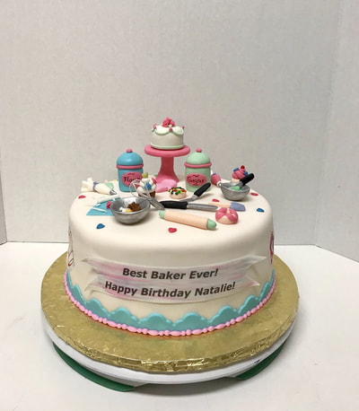 Cake Decorator Tools Cake