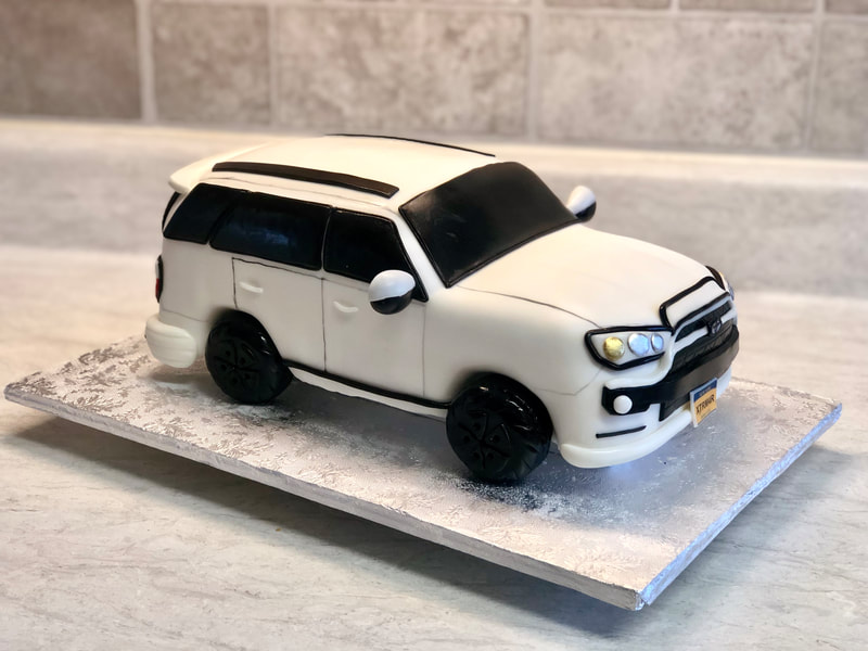 Chevrolet Car Cake, 3D Birthday Cake