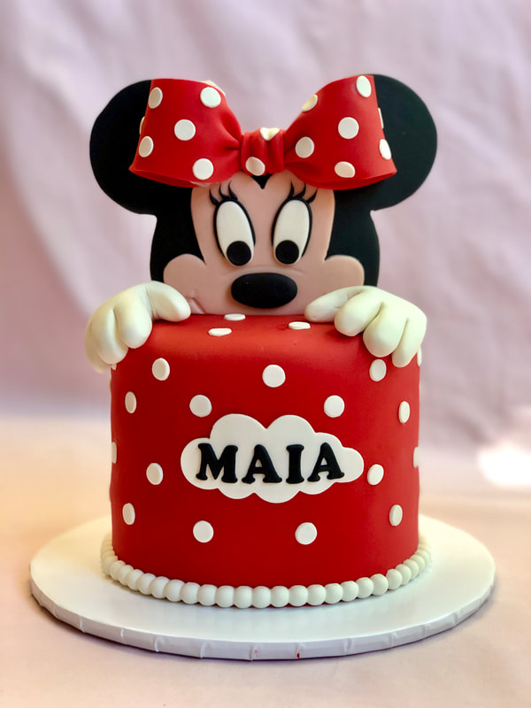 Disney Minnie Mouse Birthday Cake